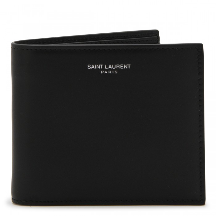 BLACK LEATHER WALLET