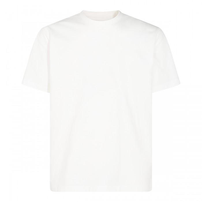 WHITE COTTON T-SHIRT