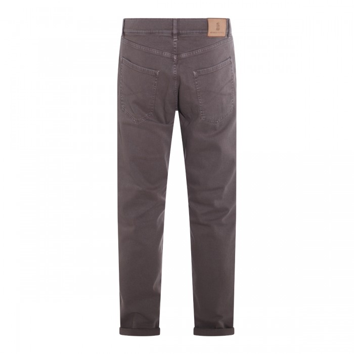 BROWN COTTON PANTS 2