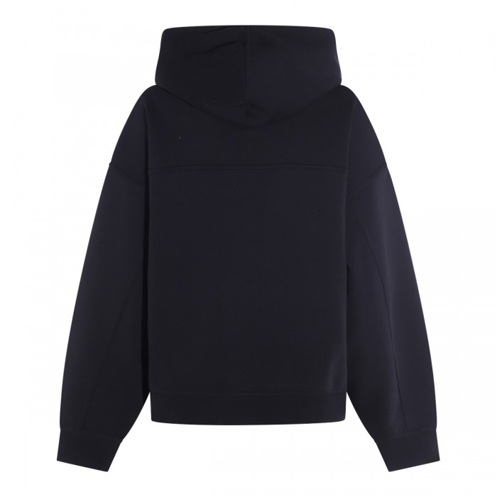 BLACK COTTON SWEATSHIRT 2
