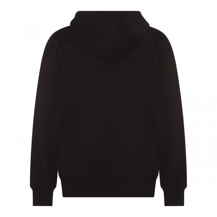 BLACK COTTON SWEATSHIRT 2