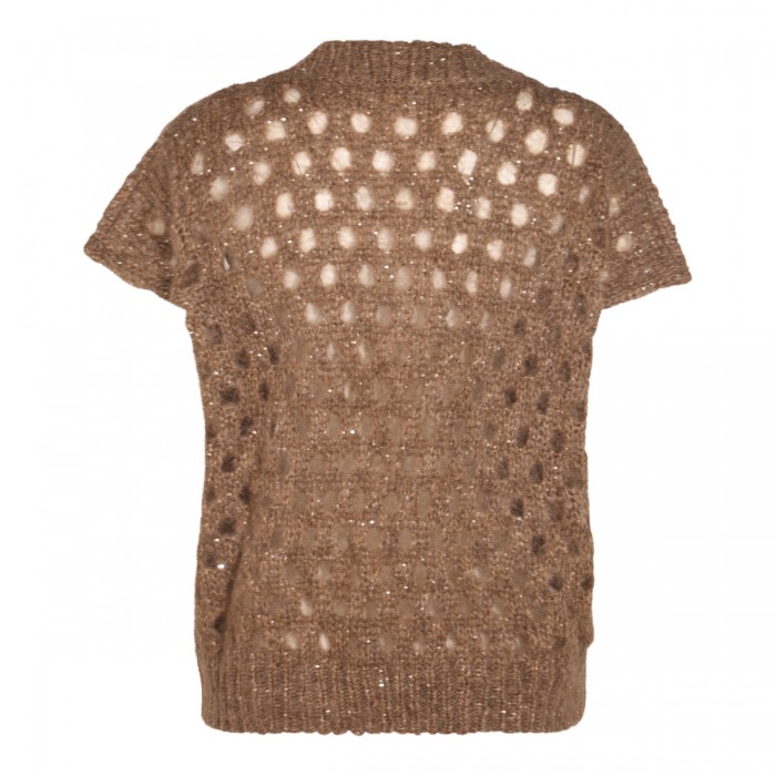 BROWN WOOL KNITWEAR 2