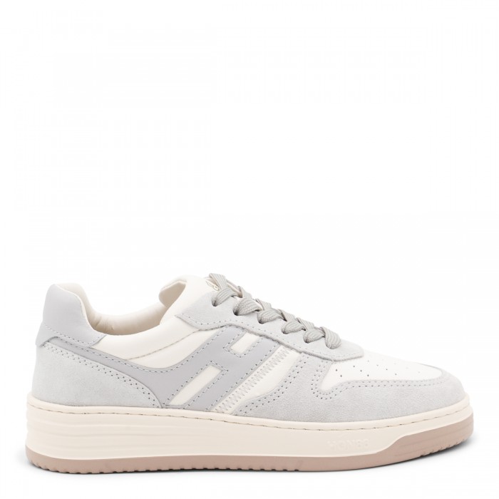 IVORY AND GREY LLEATHER...