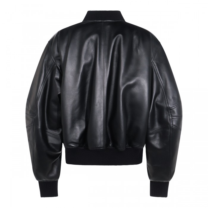 BLACK LEATHER JACKET 2