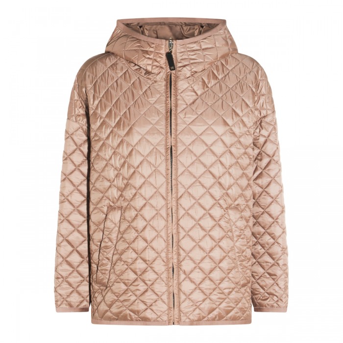 BEIGE LEO DOWN JACKET
