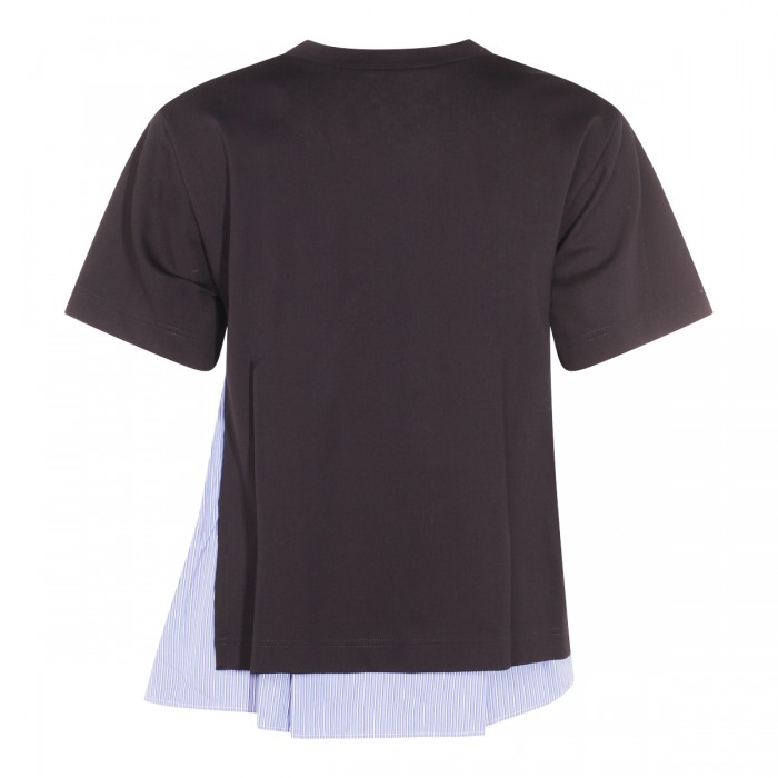 DARK BLUE COTTON T-SHIRT 2