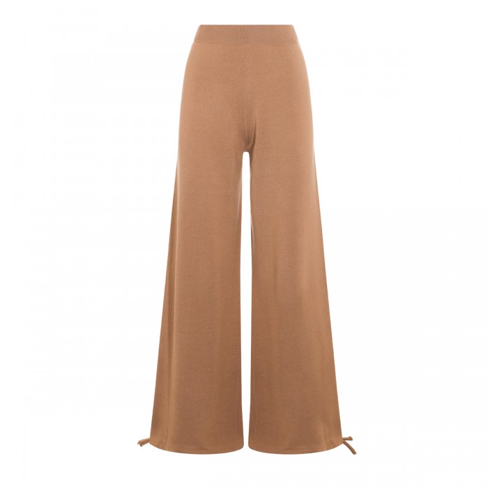 BEIGE WOOL NIGERIA PANTS