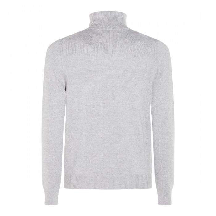 GREY WOOL KNITWEAR 2