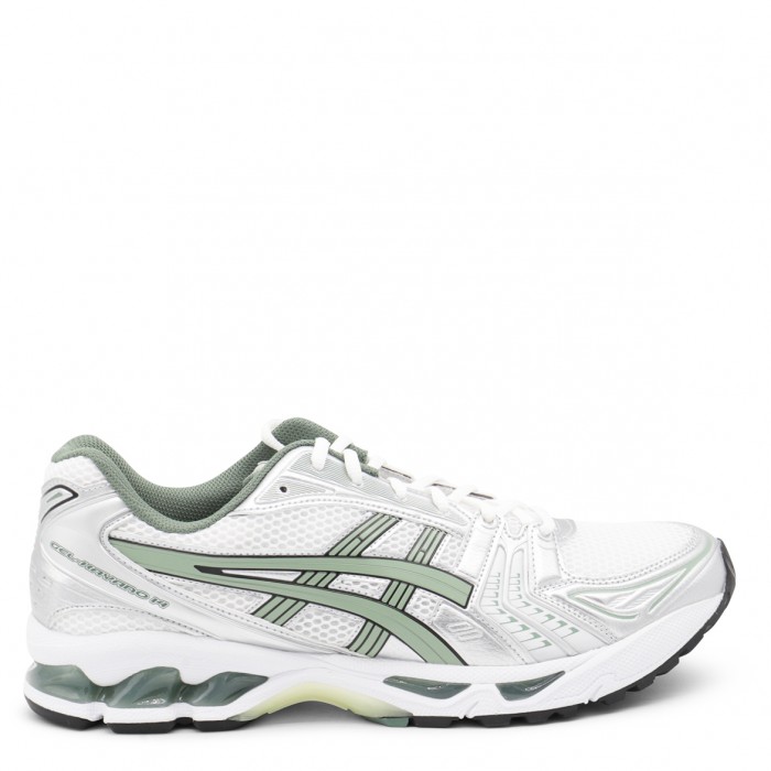 WHITE AND GREEN SNEAKERS