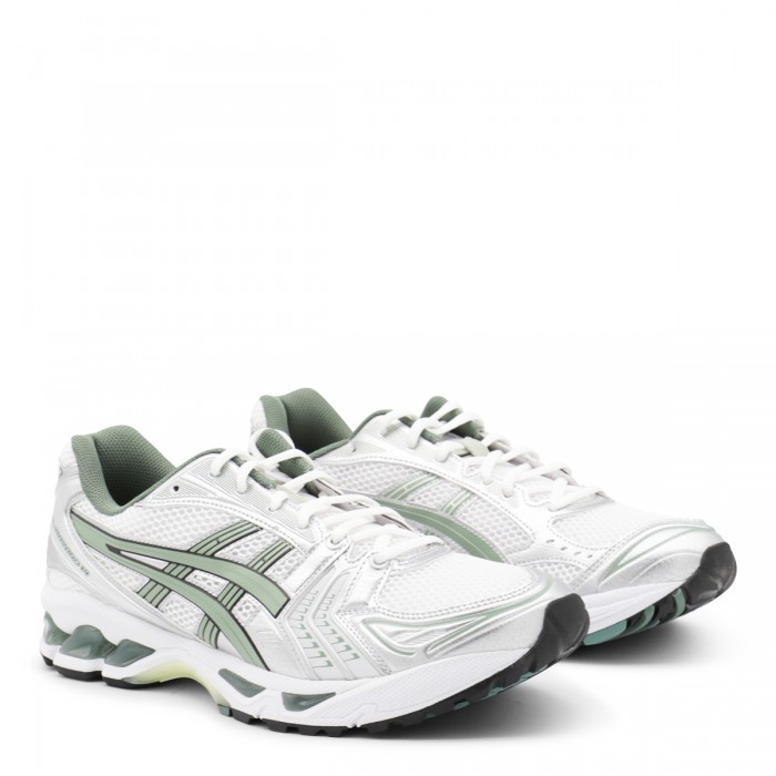 WHITE AND GREEN SNEAKERS 2