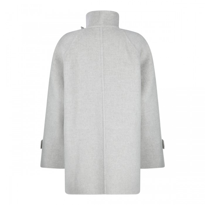GREY WOOL COAT 2