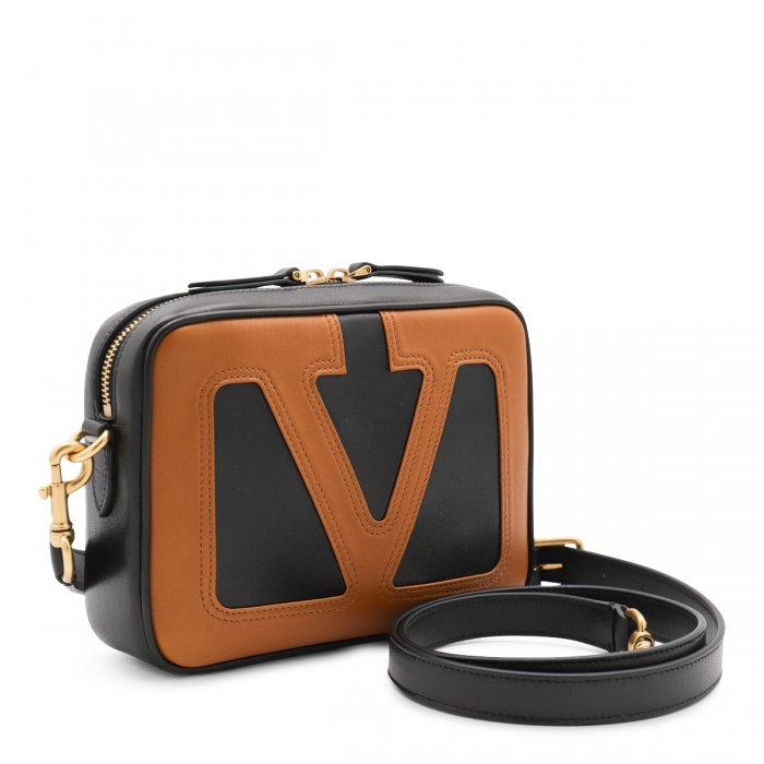 BROWN AND BLACK LEATHER... 2