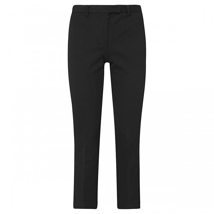 BLACK COTTON HUMANITA PANTS
