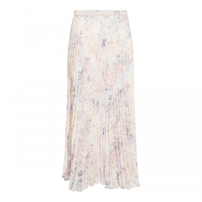 MULTICOLOR VISCOSE SKIRT