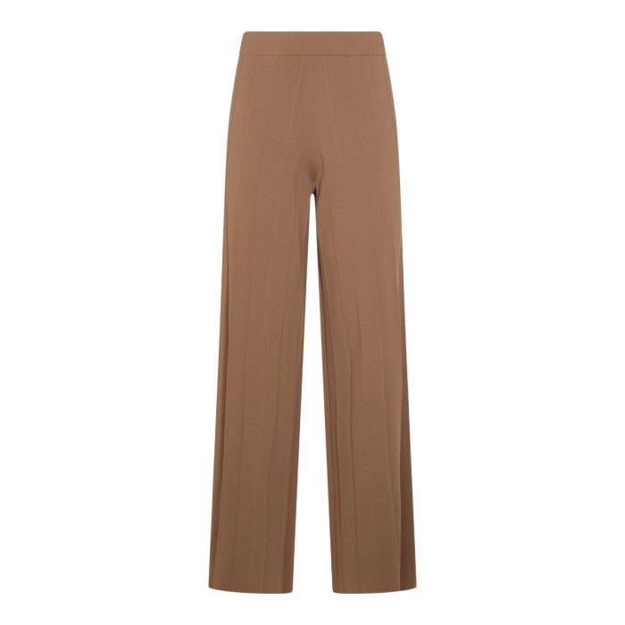 BROWN VISCOSE PANTS