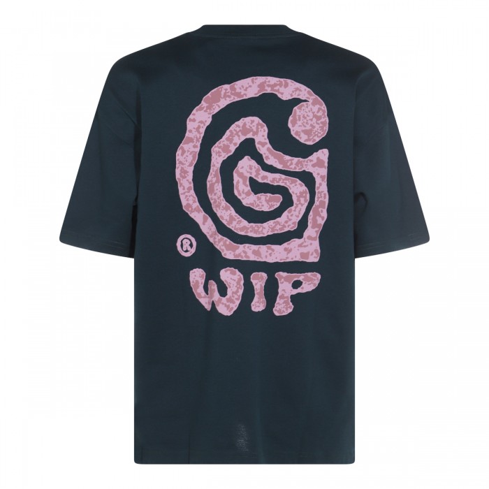 DARK GREEN COTTON T-SHIRT 2