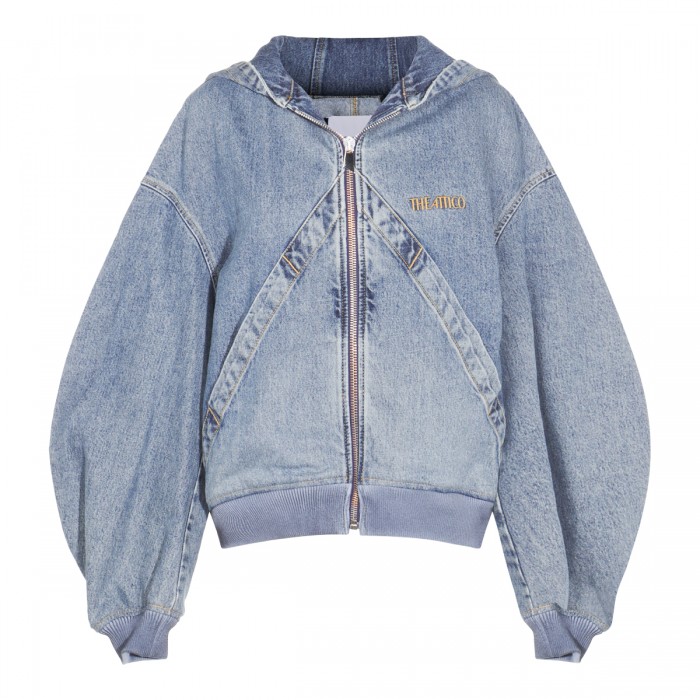 BLUE COTTON DENIM JACKET