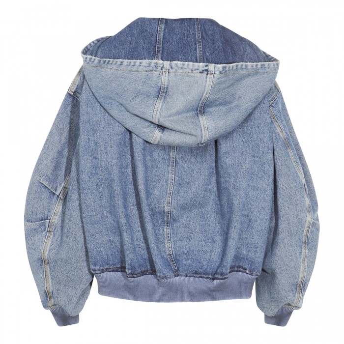 BLUE COTTON DENIM JACKET 2