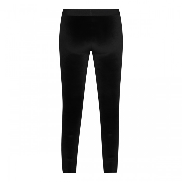 BLACK VISCOSE PANTS 2