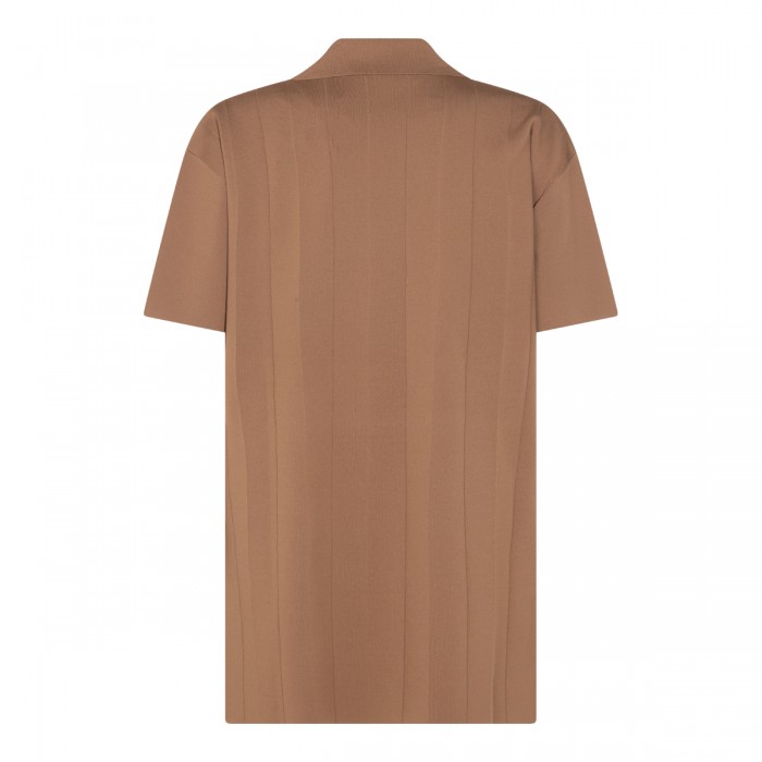 CAMEL VISCOSE POLO SHIRT 2