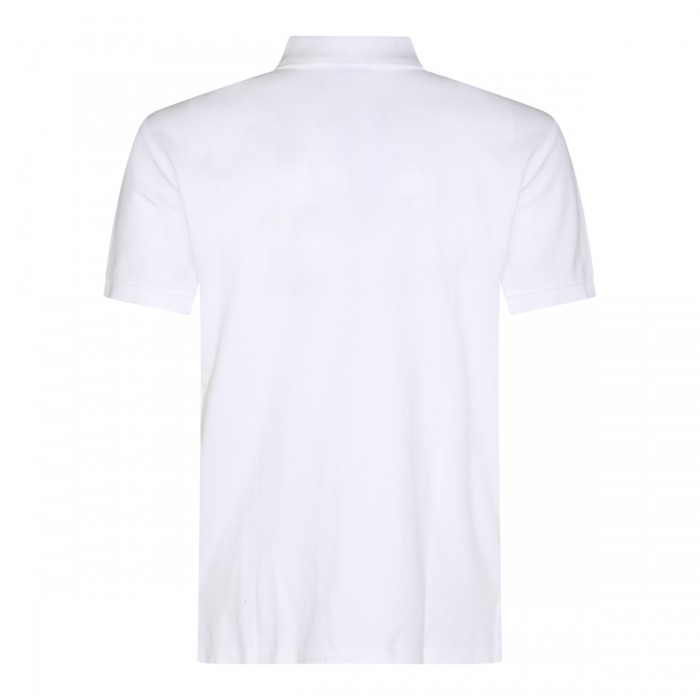 WHITE COTTON POLO SHIRT 2
