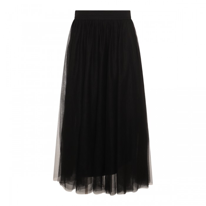BLACK MAXI SKIRT