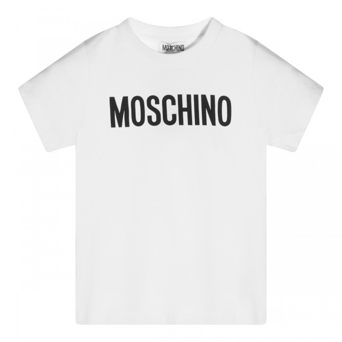 WHITE COTTON T-SHIRT