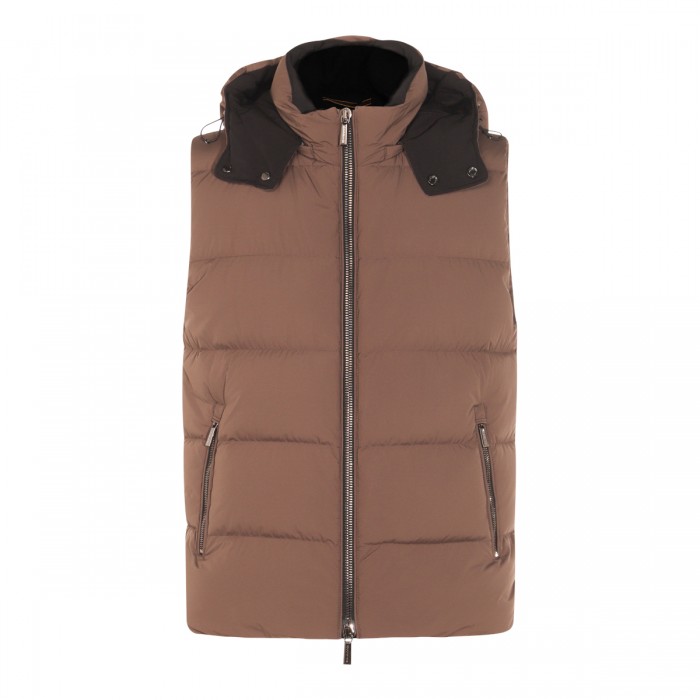 BROWN DOWN JACKET