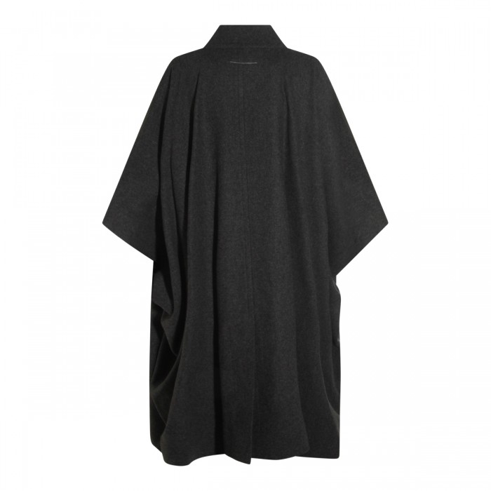 DARK GREY WOOL CAPES 2