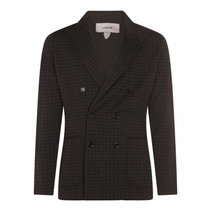 BLACK WOOL KNITWEAR