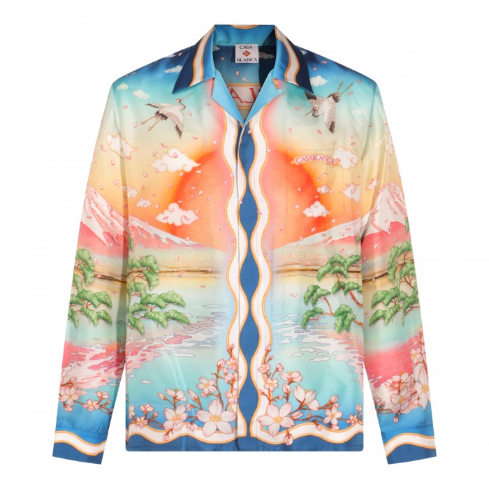 MULTICOLOR SILK SHIRT