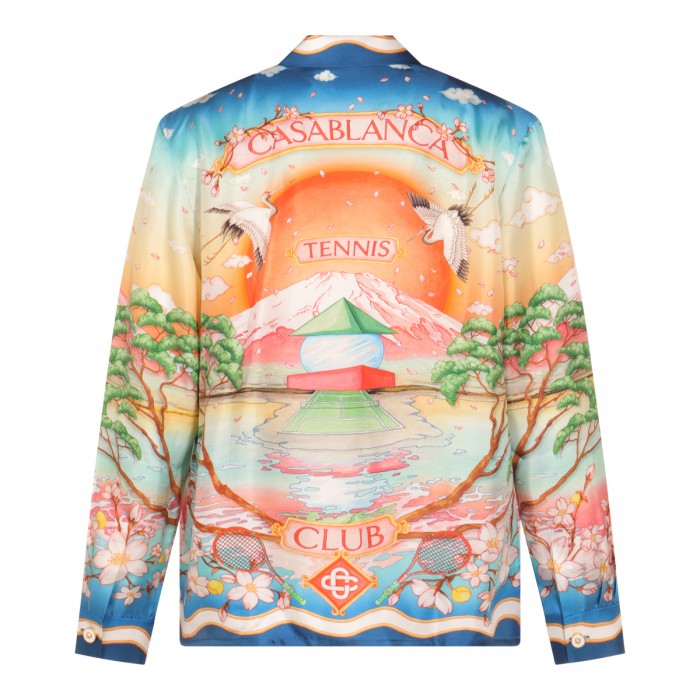 MULTICOLOR SILK SHIRT 2