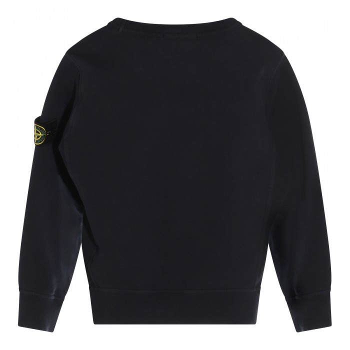 DARK BLUE COTTON SWEATSHIRT 2