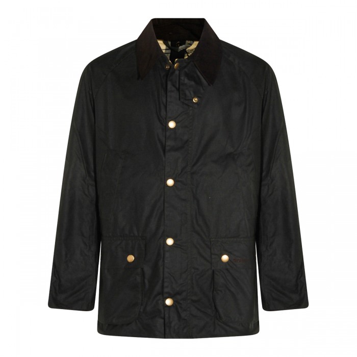 BLACK COTTON CASUAL JACKET