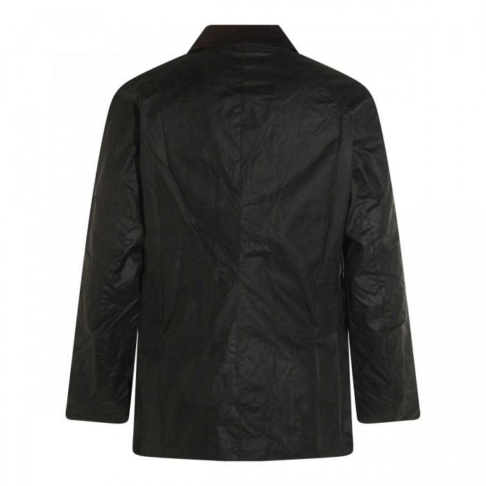 BLACK COTTON CASUAL JACKET 2