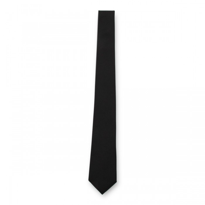 BLACK SILK TIE
