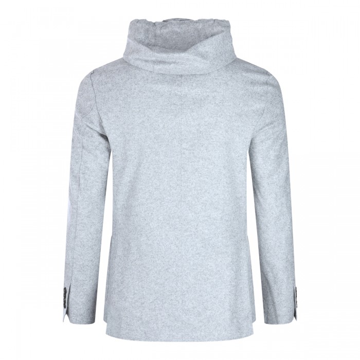 GREY WOOL BLAZER 2