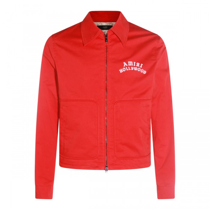 RED CASUAL JACKET