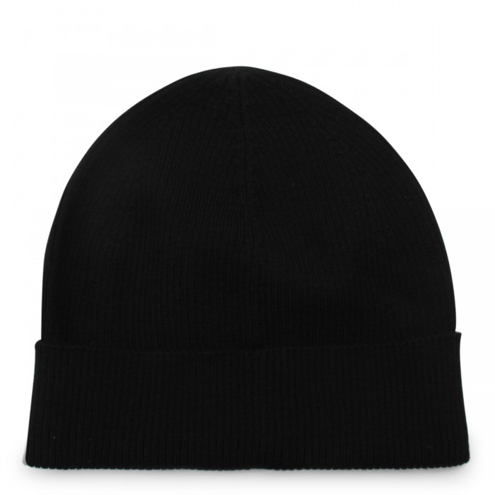 BLACK WOOL HAT 2
