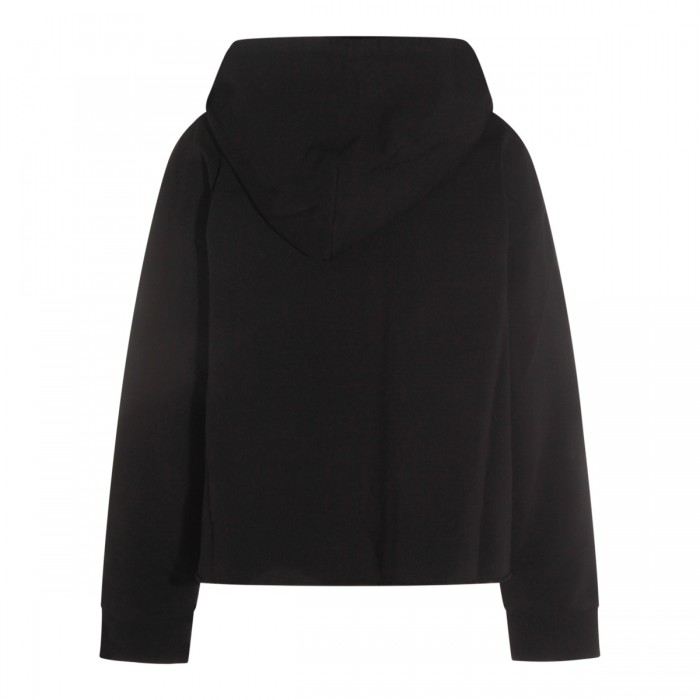BLACK COTTON SWEATSHIRT 2