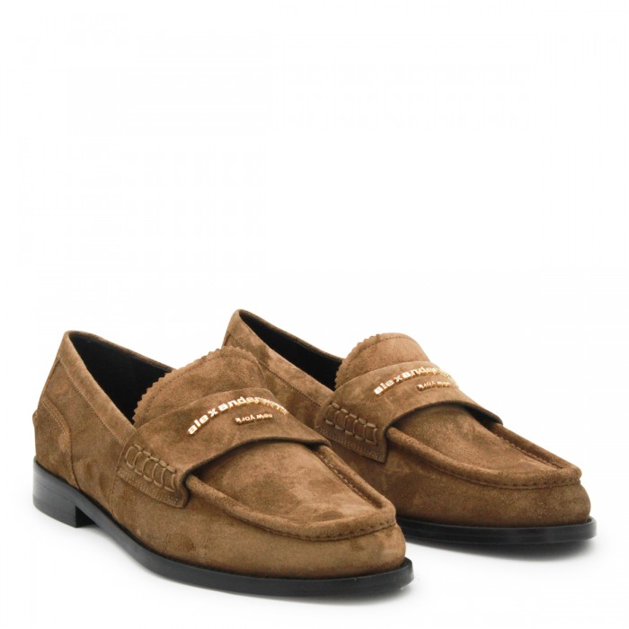 BROWN LEATHER LOAFERS 2