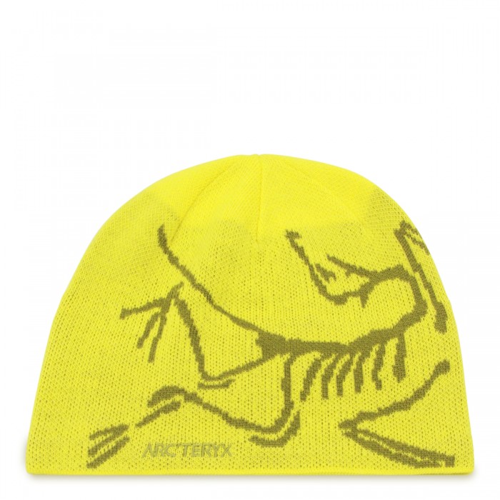 YELLOW WOOL BEANIE