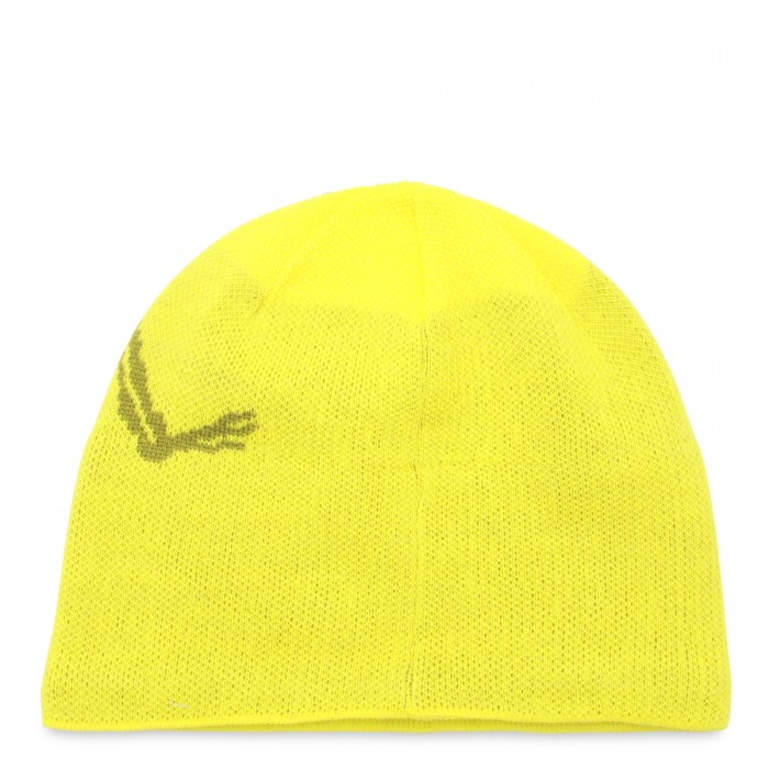 YELLOW WOOL BEANIE 2