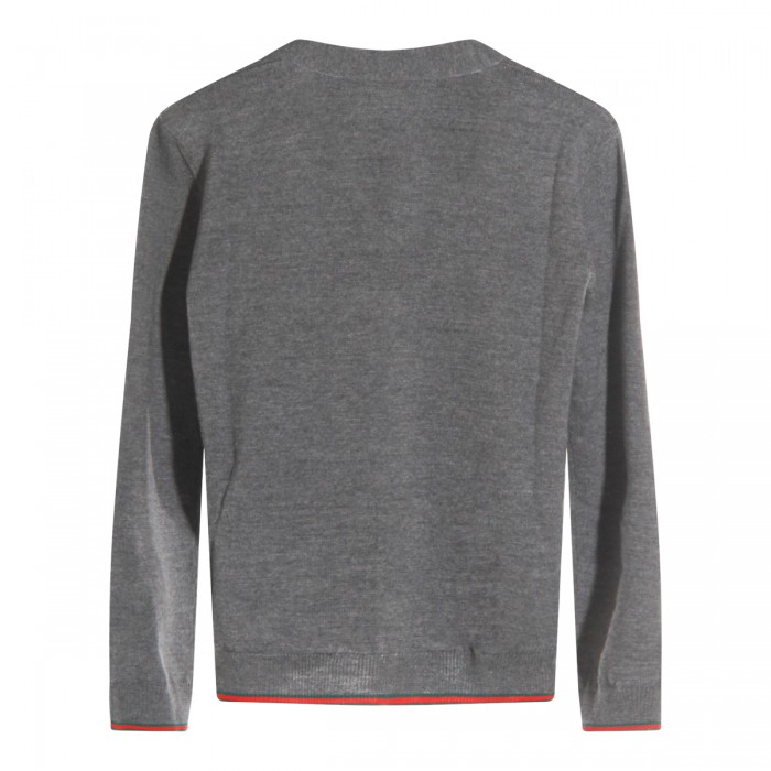 GREY WOOL KNITWEAR 2