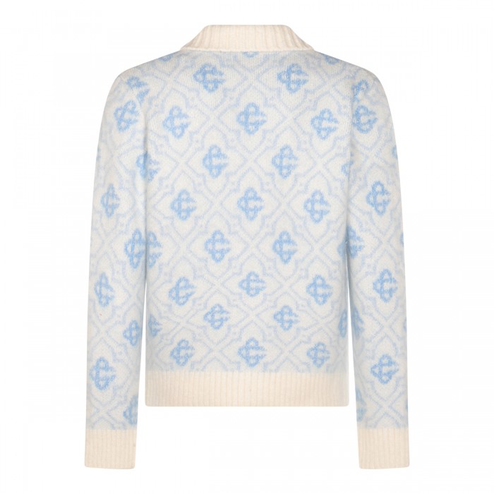 LIGHT BLUE COTTON KNITWEAR 2