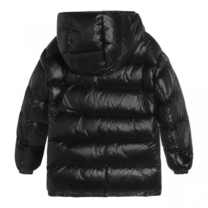 BLACK PUFFER DOWN JACKET 2