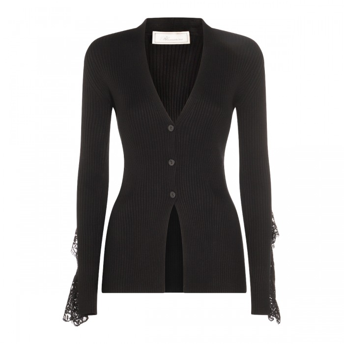 BLACK KNITWEAR