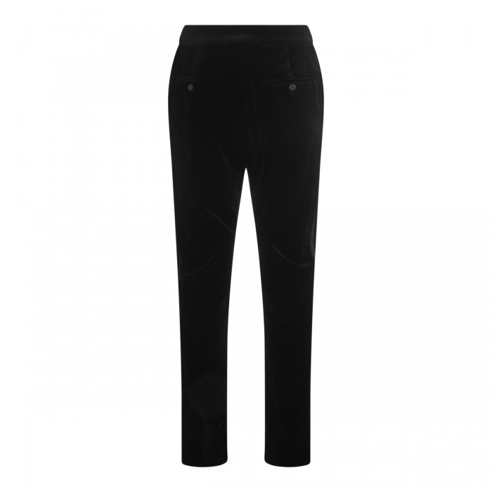 BLACK COTTON PANTS 2