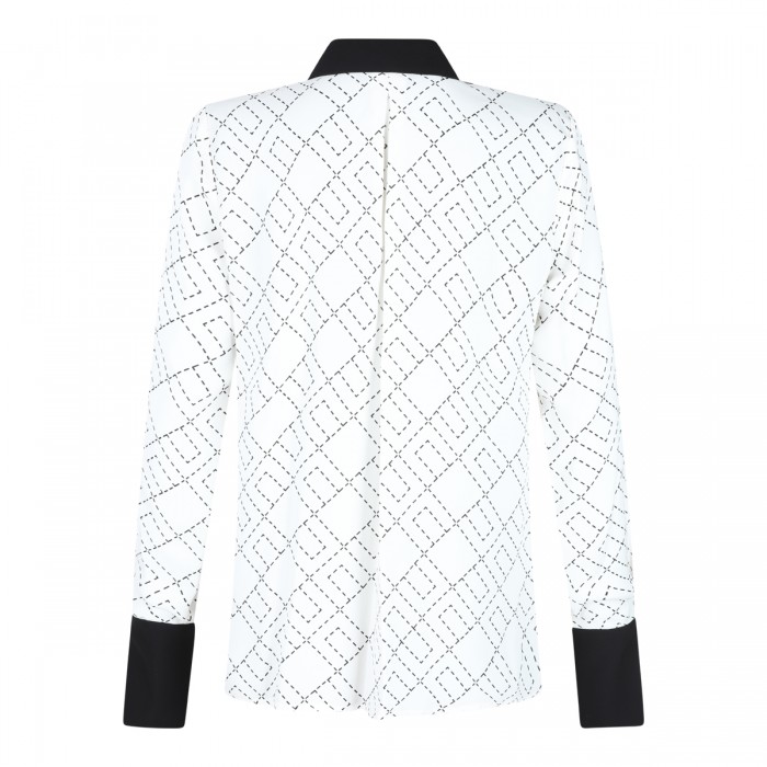 WHITE VISCOSE SHIRT 2