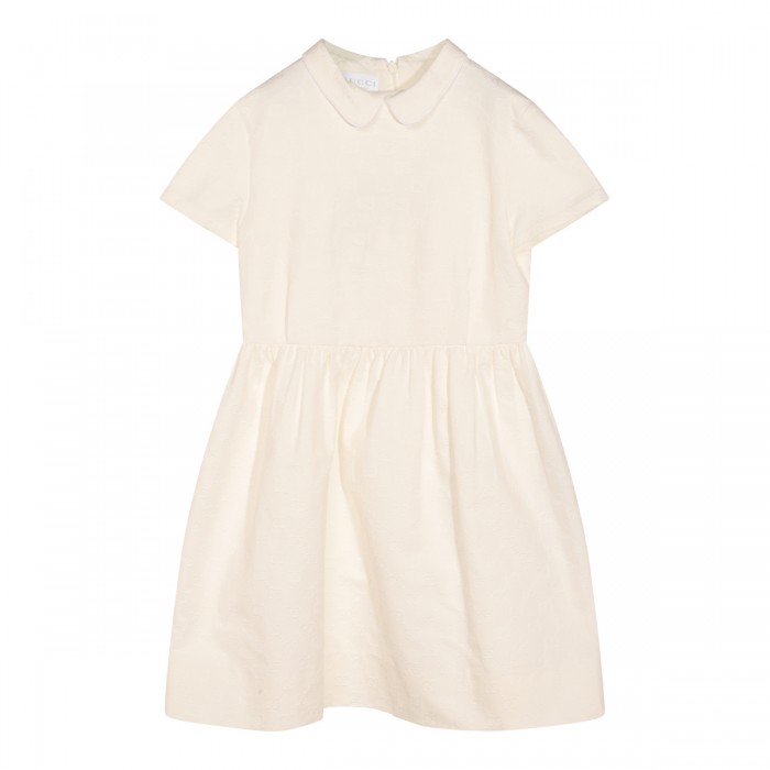 WHITE COTTON DRESS